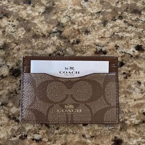 NWT Coach Credit card wallet…